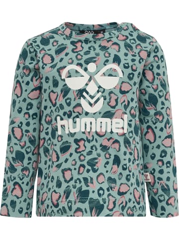 Hummel Hummel T-Shirt Hmlsonja Mädchen Atmungsaktiv in MINERAL BLUE