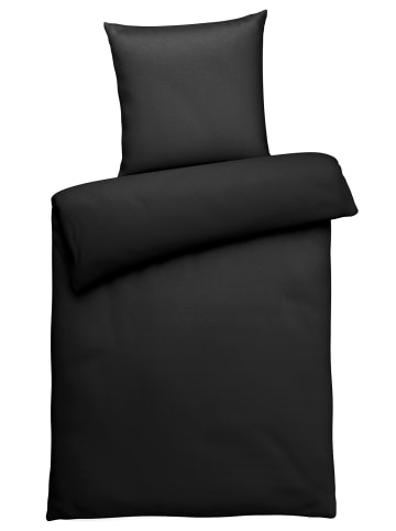 Carpe Sonno Interlock Jersey Bettwäsche in Schwarz