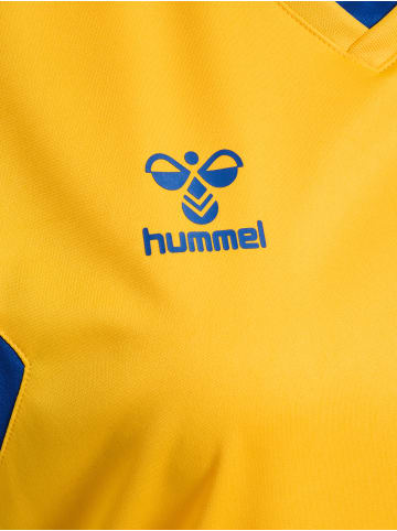 Hummel T-Shirt Hmlauthentic Damen in SPORTS YELLOW/TRUE BLUE