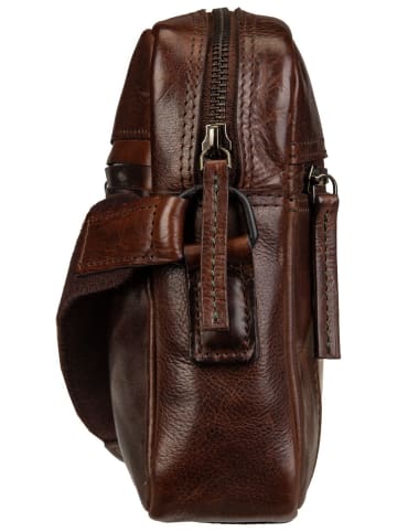 Greenburry Umhängetasche Newport Travel Umhänger Small in Coffee