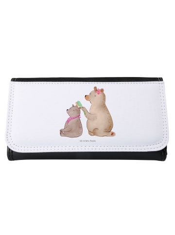 Mr. & Mrs. Panda Frauen Portemonnaie Bär Kind ohne Spruch in Weiß