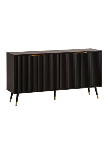 FineBuy Sideboards "FB104685" in Schwarz /