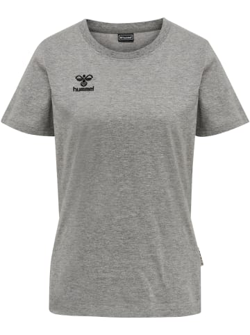 Hummel Hummel T-Shirt Hmlmove Multisport Damen Atmungsaktiv in GREY MELANGE