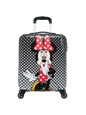 American Tourister Disney Alfatwist 2.0 - 4-Rollen-Kabinentrolley S 55 cm in Minnie Mouse Polka Dot