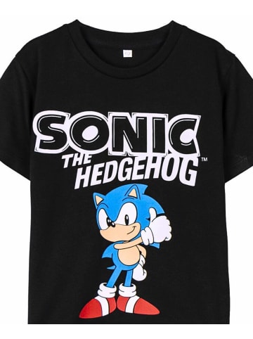 Sonic T-Shirt Sonic The Hedgehog in Schwarz