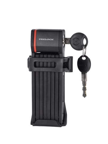 TRELOCK Faltschloss FS 280 Two.Go X-Move in schwarz