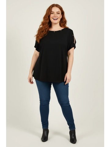 Shape Of You Blouse in Schwarz