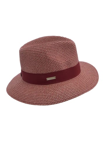 Seeberger Strohhut in rot