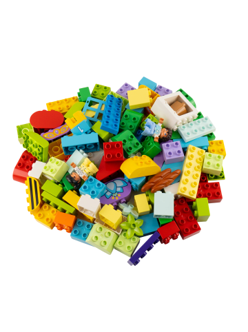 LEGO DUPLO® Sondersteine Bunt 250x Teile - ab 18 Monaten in multicolored