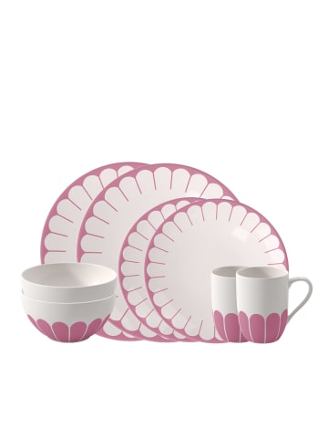 Villeroy & Boch Starter-Set 8tlg. Fleur cassis in pink