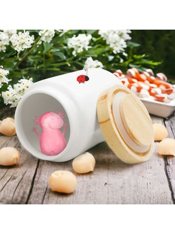 Mr. & Mrs. Panda Vorratsdose Pinguin Lolli mit Spruch in Weiß