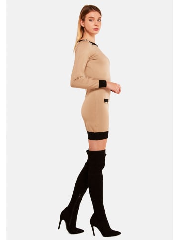 TOOCHE Kleid "Classy Vintage" in beige