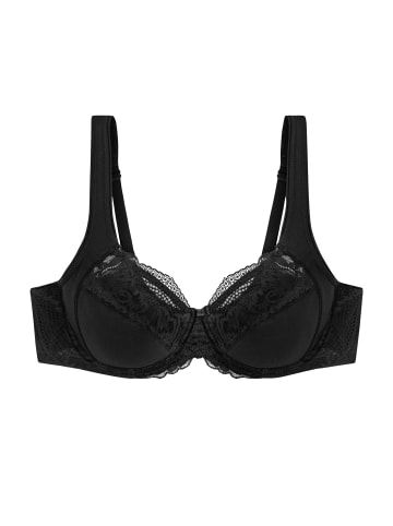 Triumph Bügel-BH Modern Lace + Cotton in Schwarz