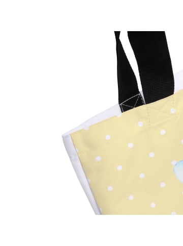 Mr. & Mrs. Panda Shopper Tasche Biene König ohne Spruch in Gelb Pastell