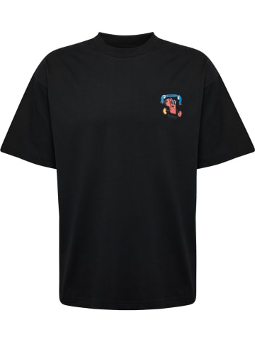 Hummel Hummel T-Shirt Hmlloose Lebensstil Erwachsene in BLACK