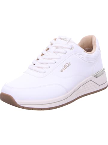 s.Oliver Schnürhalbschuh in weiß