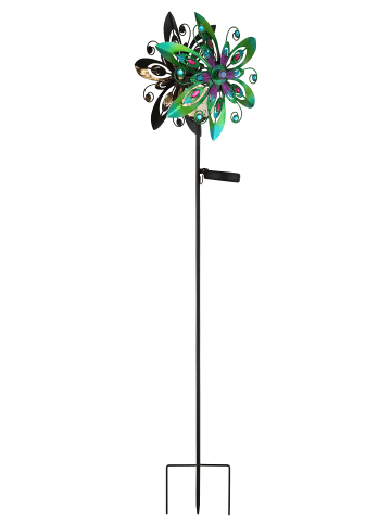 Globo lighting Solarleuchte "SOLARLEUCHTE METALL BUNT, 1XLED" in multicolored