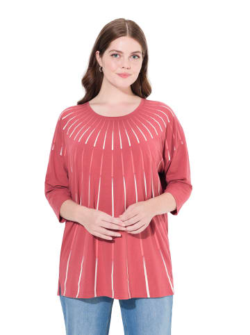 Ulla Popken Langarmshirt in himbeere