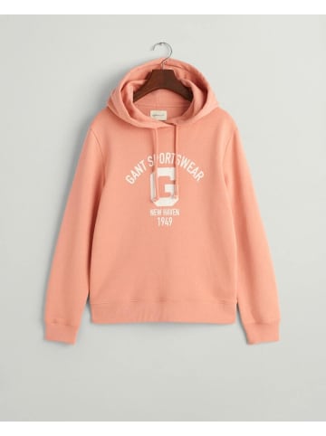 Gant Sweatshirt in peachy pink