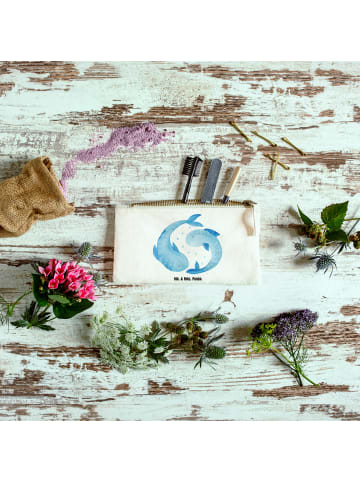 Mr. & Mrs. Panda Mäppchen Sternzeichen Fische ohne Spruch in Weiß