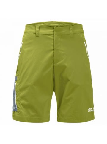 Jack Wolfskin Outdoorshorts Overland Softshell in Giftgrün