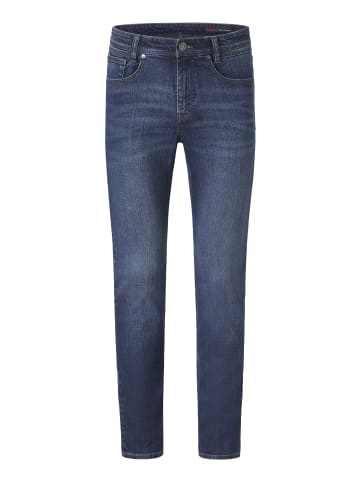 Paddock's 5-Pocket Jeans PIPE in dark blue used moustache