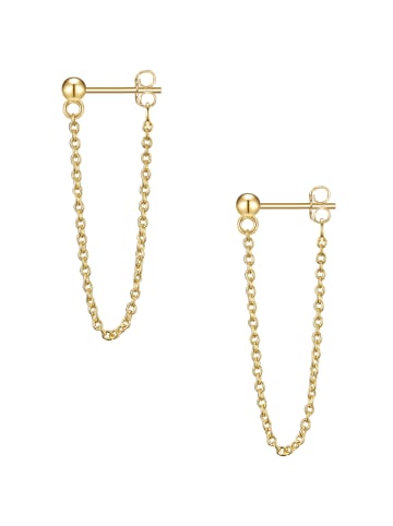 Glanzstücke München Ohrstecker Sterling Silber in gelbgold