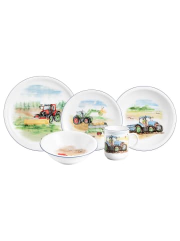 Seltmann Weiden 5er Set Kindergeschirr Set Compact Mein Traktor bunt in bunt