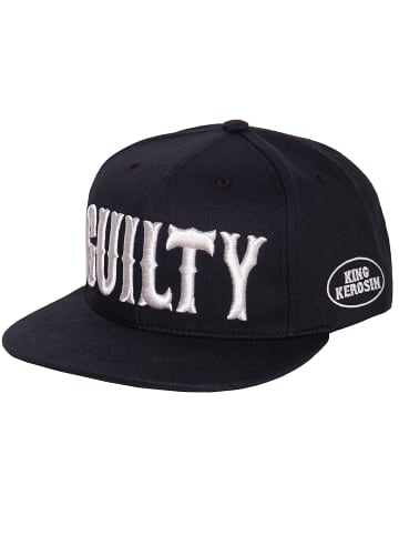 King Kerosin King Kerosin Snapback Cap Guilty 3D in schwarz
