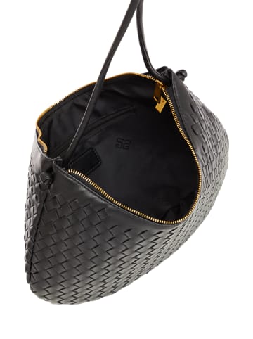Sidona Damen Schultertaschen in Schwarz