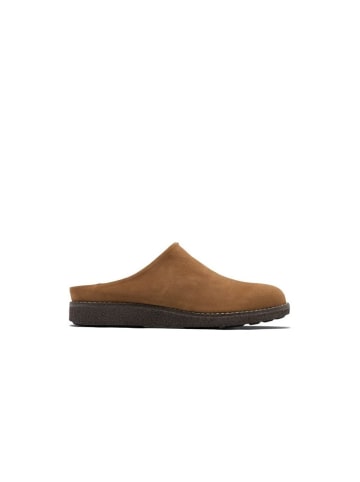 Blundstone Clog "2686 Sahara Tan Suede (Aerocork Clog)" in Braun