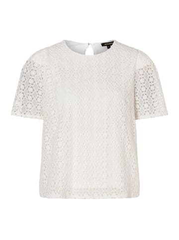 More & More Spitzenbluse in off white