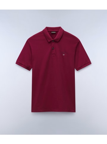 Napapijri Polo "Elbas Jersey" in Rot