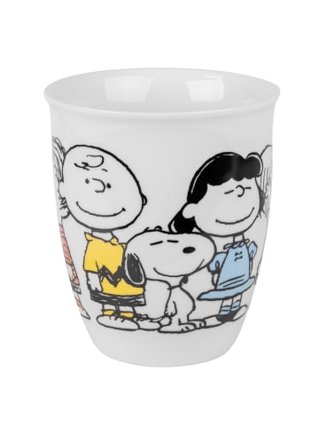 United Labels The Peanuts Family Tasse - Snoopy Kaffeetasse Kaffeebecher 280 ml in weiß