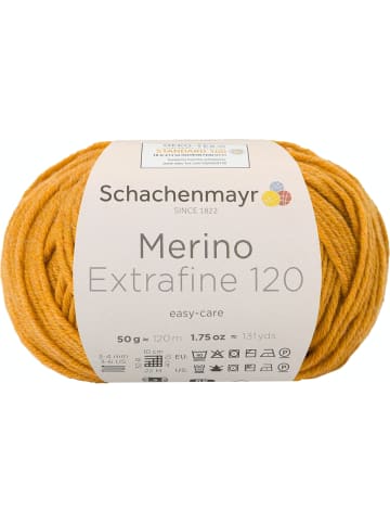 Schachenmayr since 1822 Handstrickgarne Merino Extrafine 120, 50g in Gold Meliert