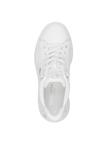 Tamaris WIDE FIT Sneaker in WHITE