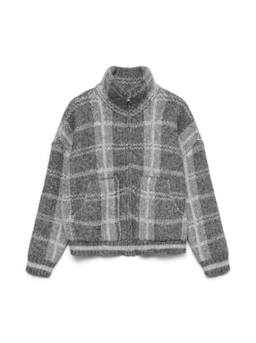 Vero Moda Strickjacke in Medium Grey Melange