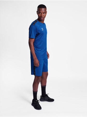 Hummel T-Shirt Hmlauthentic Multisport Herren in TRUE BLUE