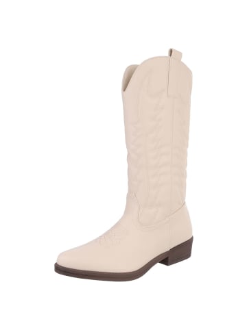Ital-Design Stiefel in Beige