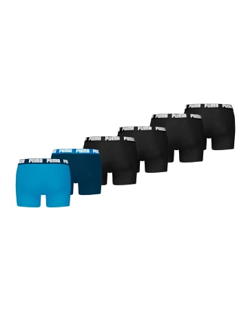 Puma Boxershorts PUMA MEN EVERYDAY BASIC BOXERS 6P in 021 - blue / black