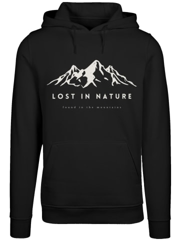 F4NT4STIC Hoodie Berge Natur Winter PLUSSIZE in schwarz