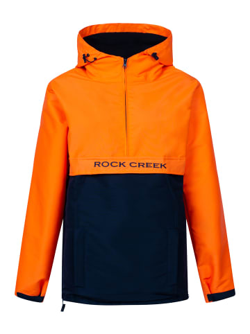 Rock Creek Windbreaker in Orange