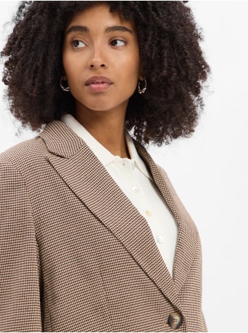 Marie Lund Blazer in beige schwarz