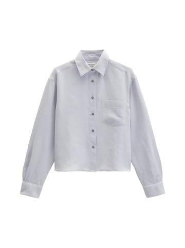 Marc O'Polo Leinenbluse regular in Airy Blue