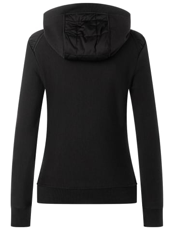 super.natural Merino Jacke in schwarz