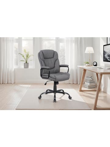 byLiving Bürostuhl STING in grau - B 57, H 99-109, T 67 cm