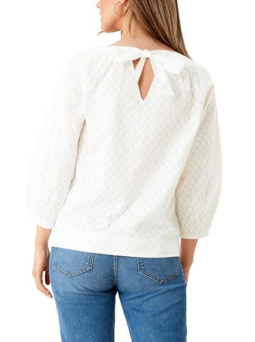 S.OLIVER RED LABEL Langarmbluse in Beige