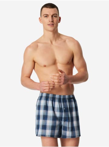 Schiesser Boxer Boxershorts in dunkelblau,sortiert3