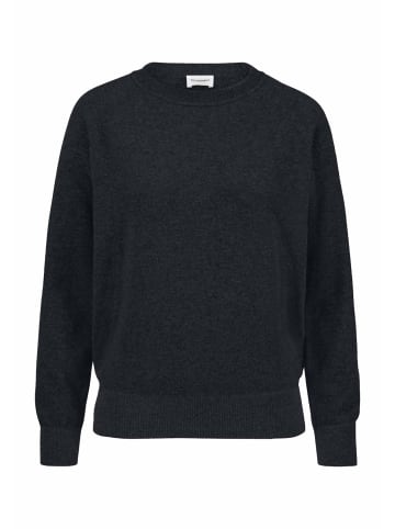 Hessnatur Hessnatur Strick Pullover Relaxed aus Cashmere mit Recycling-Anteil in schwarz