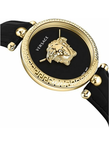 Versace Analoguhr für Damen in Schwarz